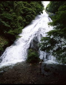 Mamiya RZ67 Pro II, 50mm f4.5 W, Fuji RXP, at Yutaki Waterfall