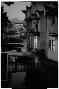 Xiao Likeng Village at night (Leica M6 + 50mm f2 Summicron + Fuji Neopan 1600)