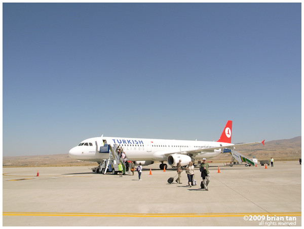 Not too many flights to Nevsehir airport. Today there are less than 5.