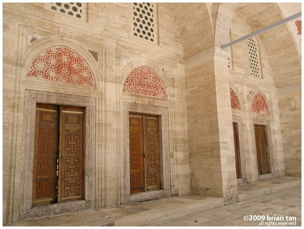 Sehzade Mosque: Up close