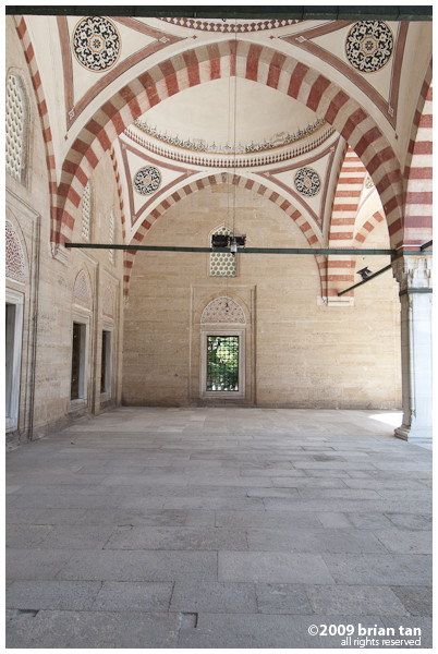 Selimiye Mosque: Outer terrace